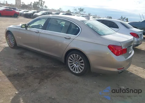 2012 BMW 750Li from USA, damaged, VIN WBAKB8C51CDW84768